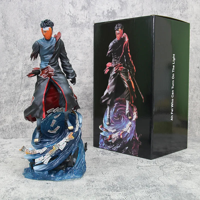 Figure - Handcrafted War-Torn Obito with Light-Up
