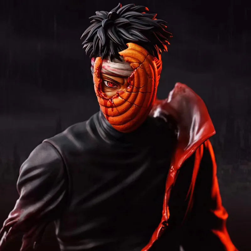 Figure - Handcrafted War-Torn Obito with Light-Up