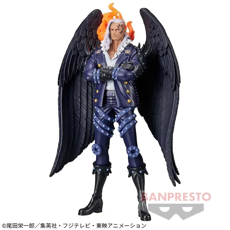 In stock Bandai original Anime One Piece DXF King 17cm PVC Figuer Action Figures Collection Model Toys